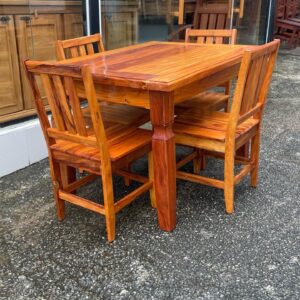 Mesa Rústica Retangular 4 lugares