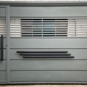 Portão Garagem Galvanizado Modelo 1