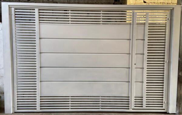 Portão Garagem Galvanizado Modelo 6