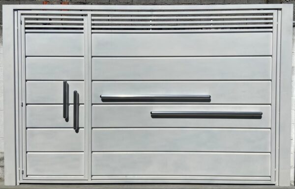 Portão Garagem Galvanizado Modelo 2
