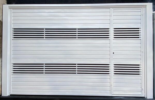 Portão Garagem Galvanizado Modelo 3